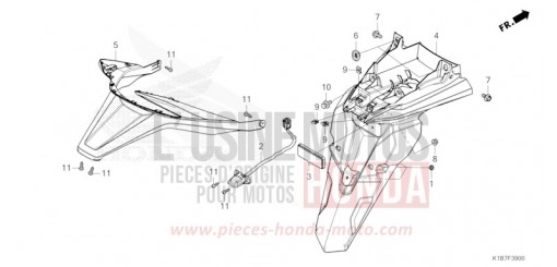 KOTFLUEGEL, HINTEN NSS350AN de 2022